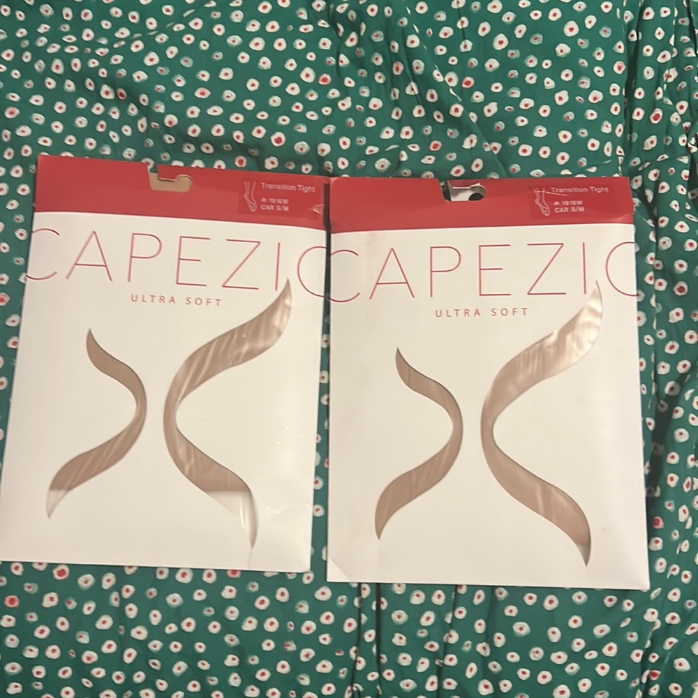Capezio S/M tab transition tights